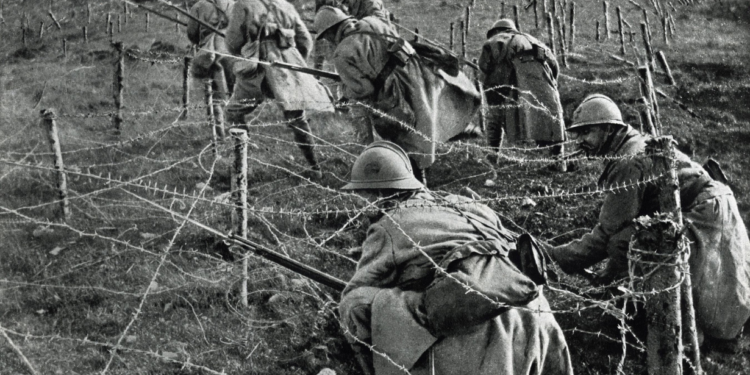 Okopy - częsty obraz 1 wojnny światowej