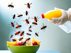 sposób na muszki owocówek