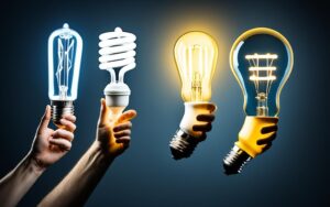 rodzaje żarówek