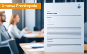umowa przedwstępna wzór