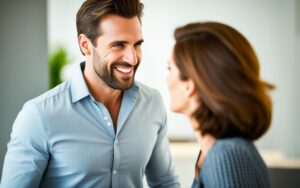 Jak mężczyzna reaguje na kobietę, która mu się podoba