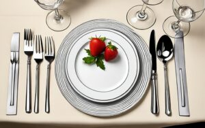 Jak ułożyć sztućce po jedzeniu