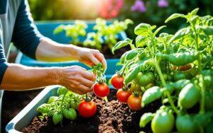 Podlewanie pomidorów drożdżami