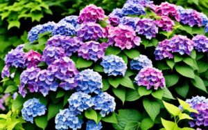 Towarzystwo dla hortensji bukietowej